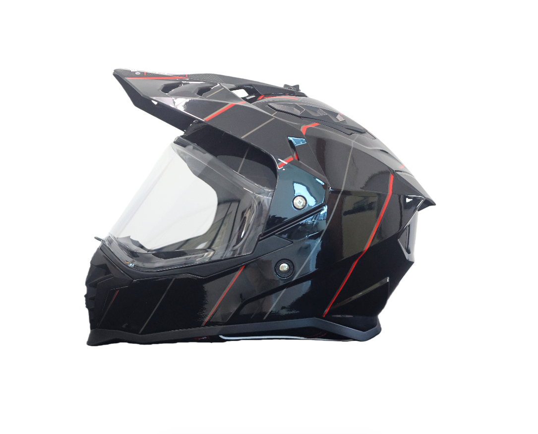 New Premium ABS Modular Racing - Dual Visor Motorcycle Racing Helmet ulasan dan harga