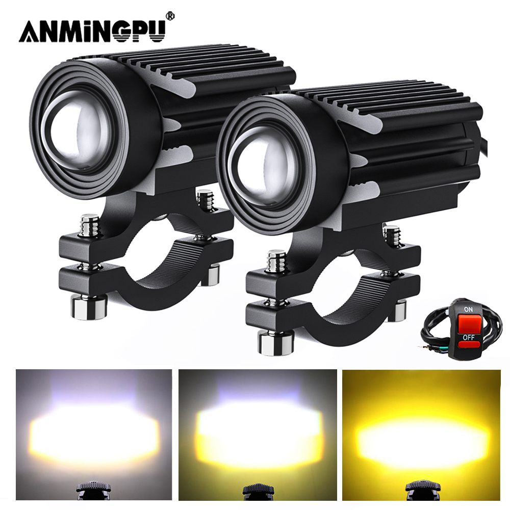 Motorcycle LED Light motorcycl - Universal Motorcycle Led Headlight Projector ulasan dan harga