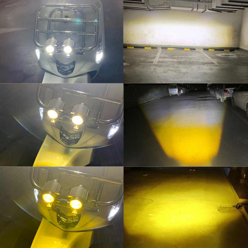 Motorcycle LED Light motorcycl - Universal Motorcycle Led Headlight Projector ulasan dan harga