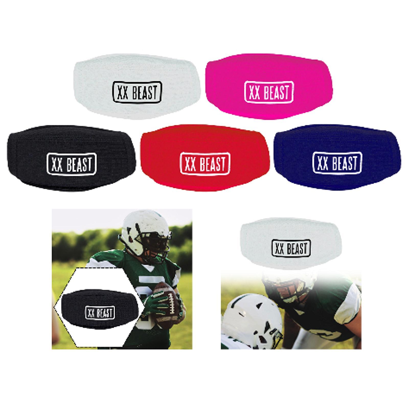 Football Chin Pad Cotton Sport - Motorcycle Helmets ulasan dan harga