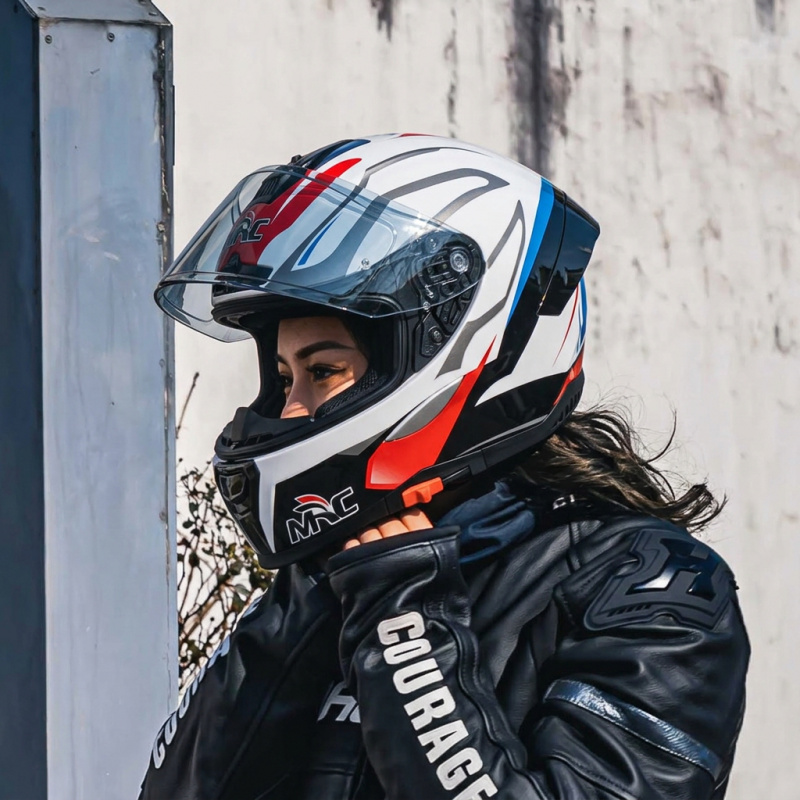 2026 MRC Full Face Motorcycle  - Dual Visor Motorcycle Racing Helmet ulasan dan harga