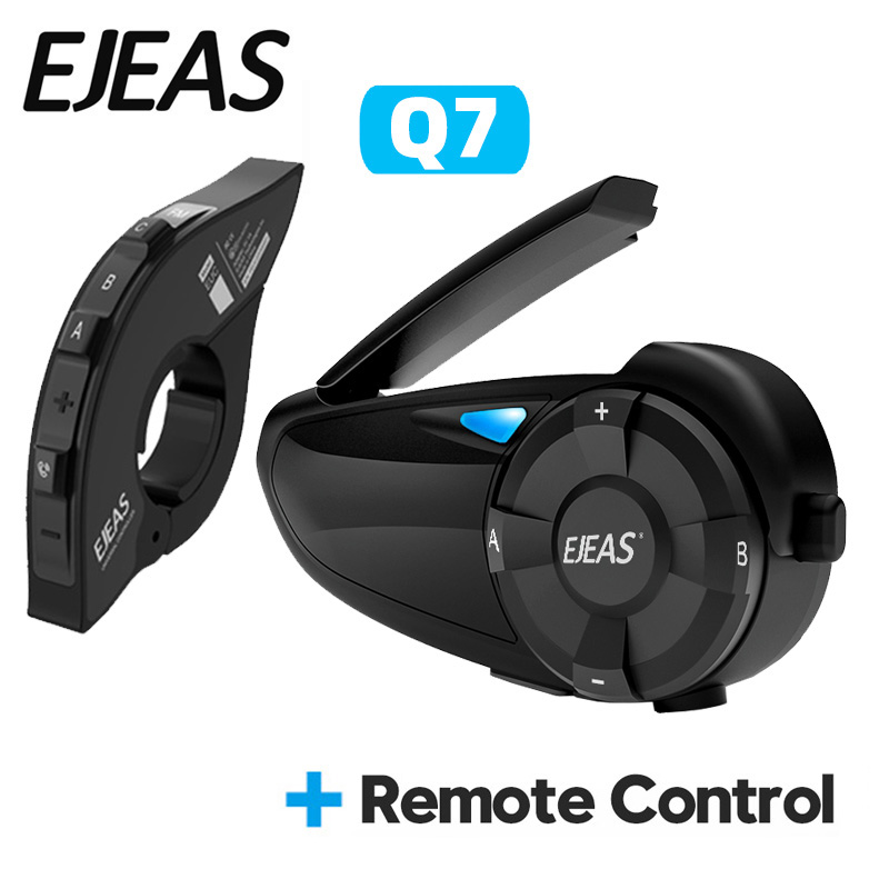 EJEAS Q7 Motorcycle Helmet Hea - Universal Motorcycle Helmet Intercom Headset ulasan dan harga