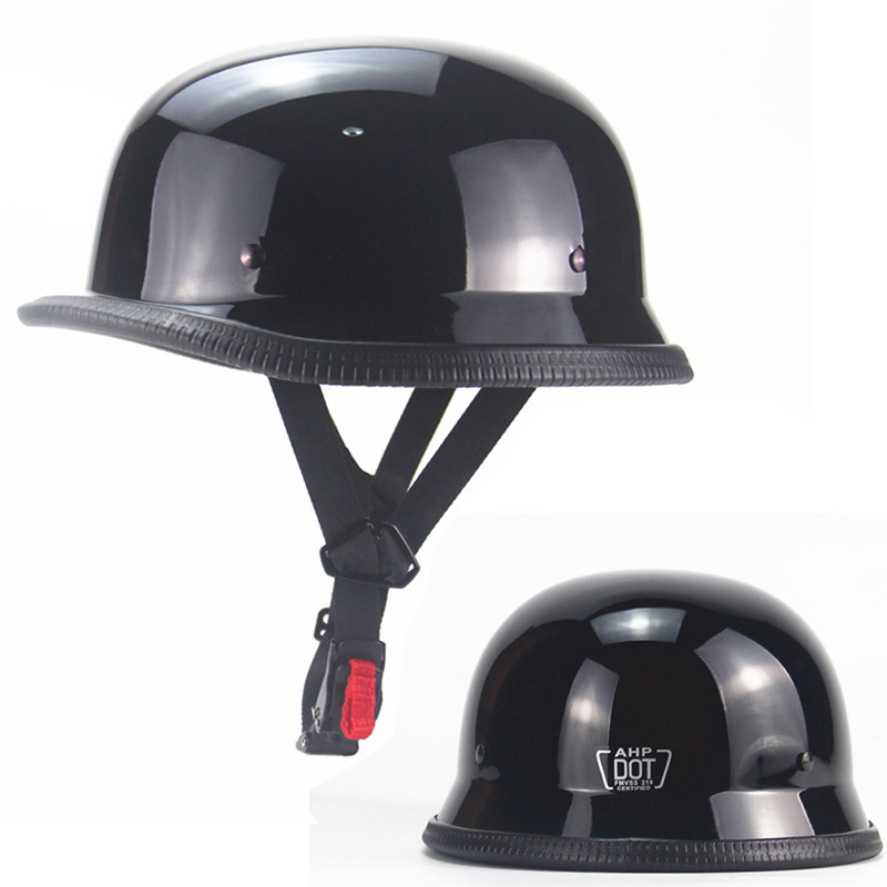 Vintage Motorcycle Cruiser Hel - Vintage Open Face Retro Helmet ulasan dan harga