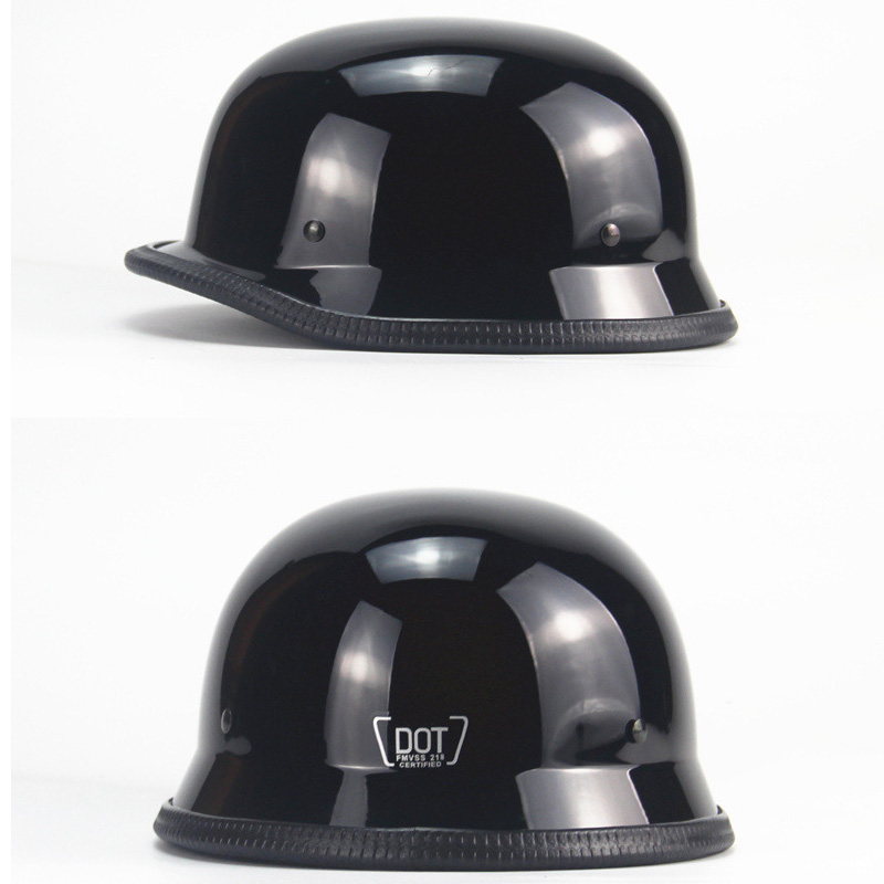 Vintage Motorcycle Cruiser Hel - Vintage Open Face Retro Helmet ulasan dan harga