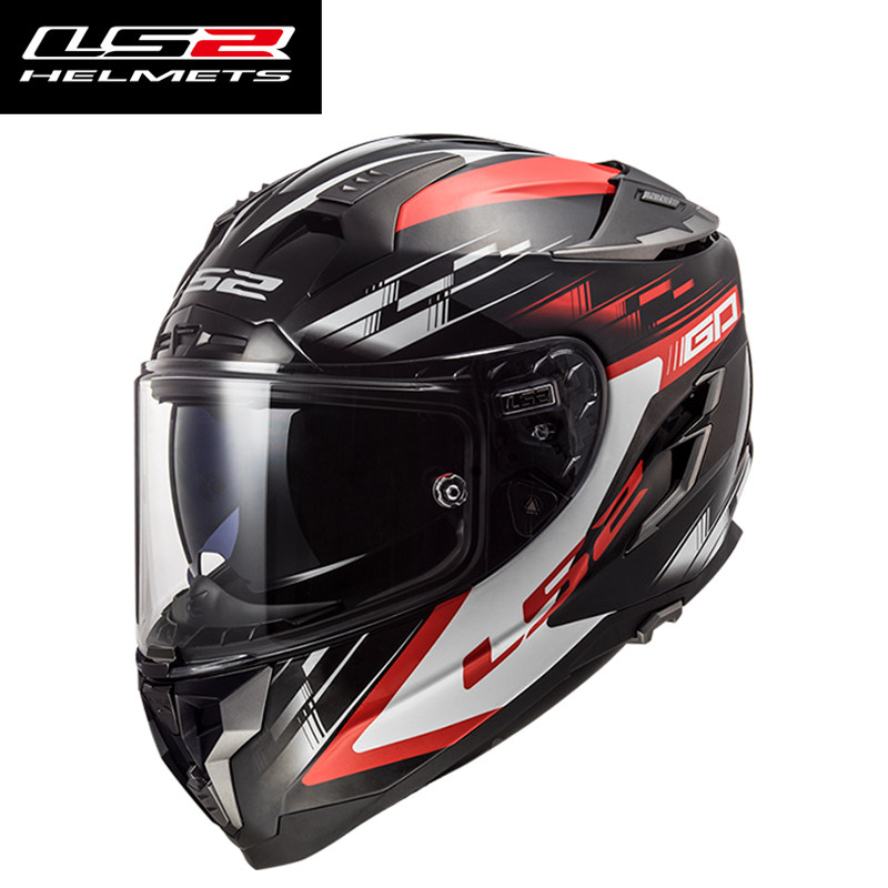 LS2 Challenger FF327 FF800 Ful - Dual Visor Motorcycle Racing Helmet ulasan dan harga
