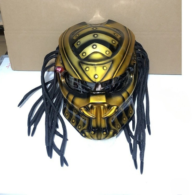 HOT Racing Predator Carbon Fib - Custom Predator Motorcycle Helmet ulasan dan harga