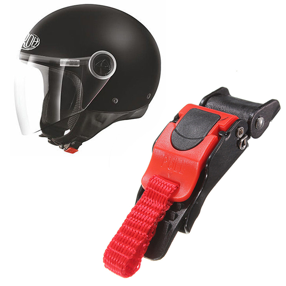 Motorcycle Motor Bike Helmet C - Quick Release Buckle Motorcycle Helmet ulasan dan harga