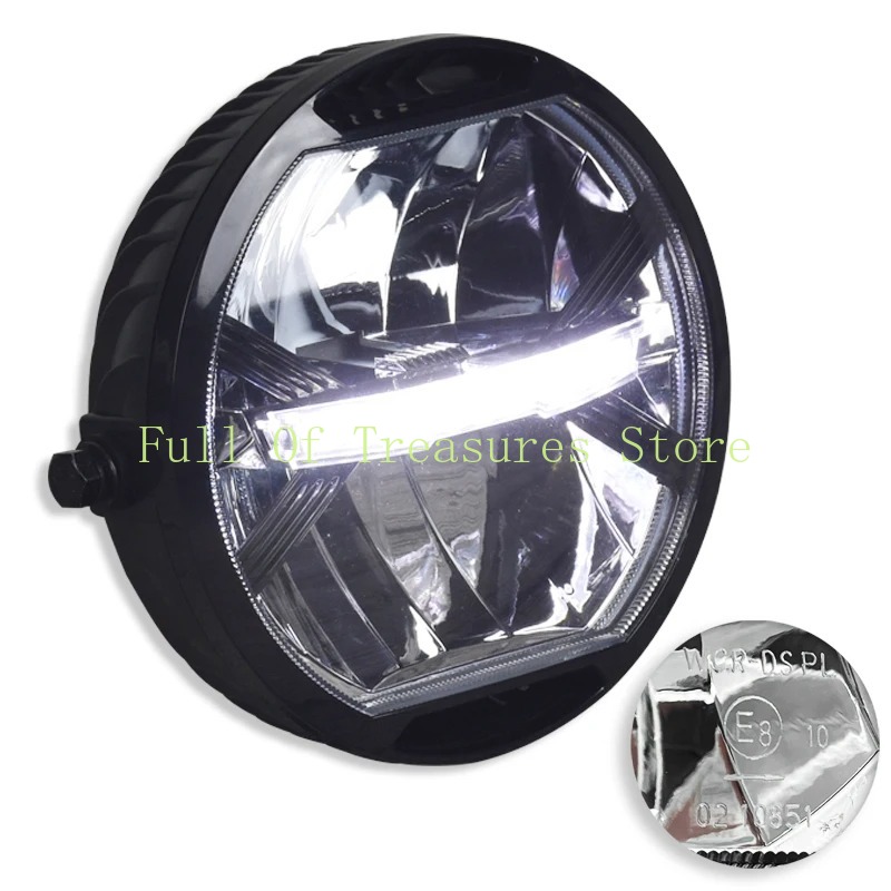 Hot Sales CE Certificated E8-s - Universal Motorcycle Led Headlight Projector ulasan dan harga