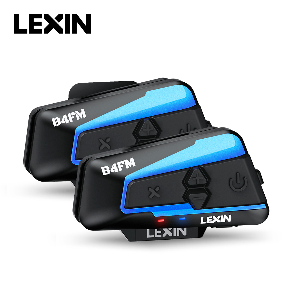 Lexin B4FM-X Bluetooth Motorcy - Universal Motorcycle Helmet Intercom Headset ulasan dan harga