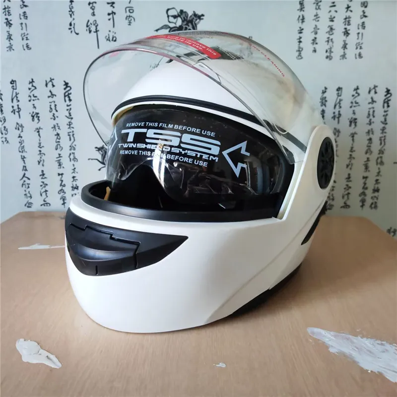 Flip Up Motorcycle Modular Mot - Motorcycle Helmet Inner Sun Visor Lens ulasan dan harga