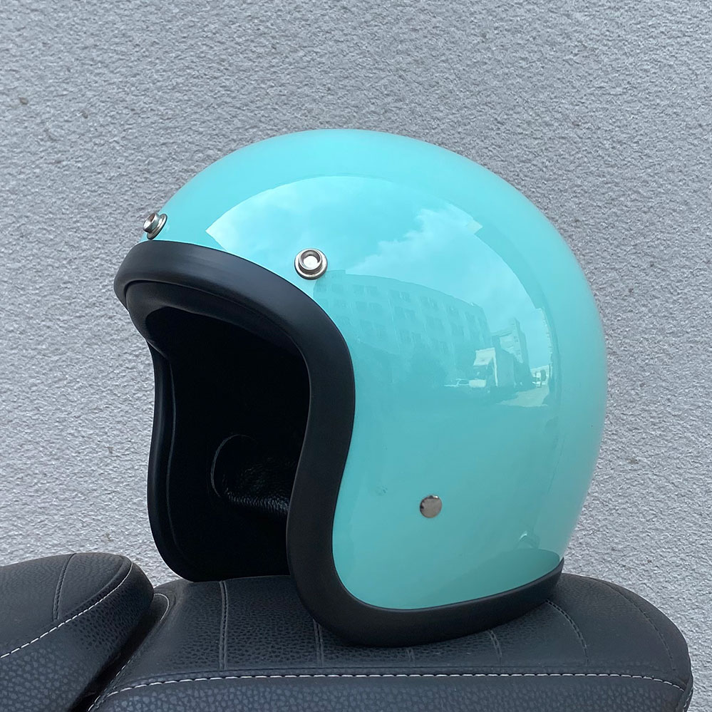 TT&COCASCOS Motorcycle Helmet  - Vintage Open Face Retro Helmet ulasan dan harga