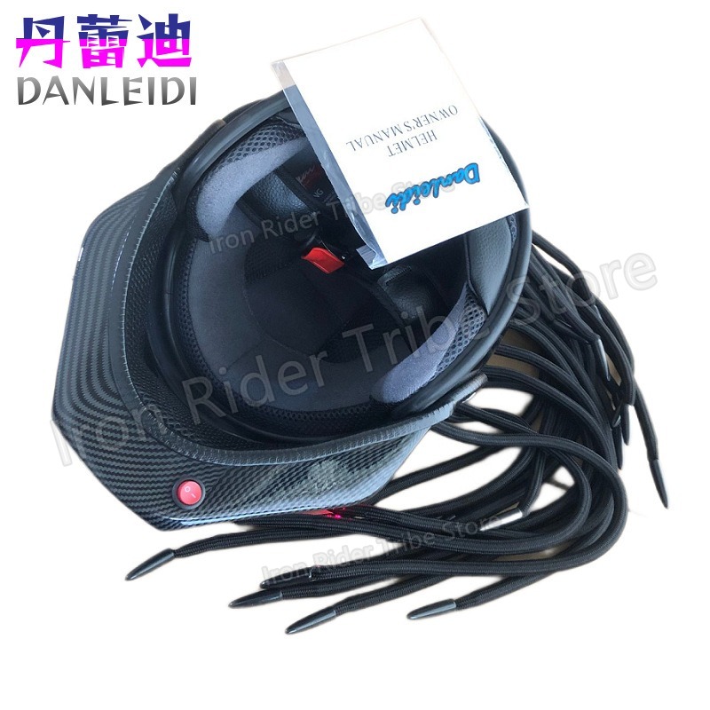 HOT Racing Predator Carbon Fib - Custom Predator Motorcycle Helmet ulasan dan harga
