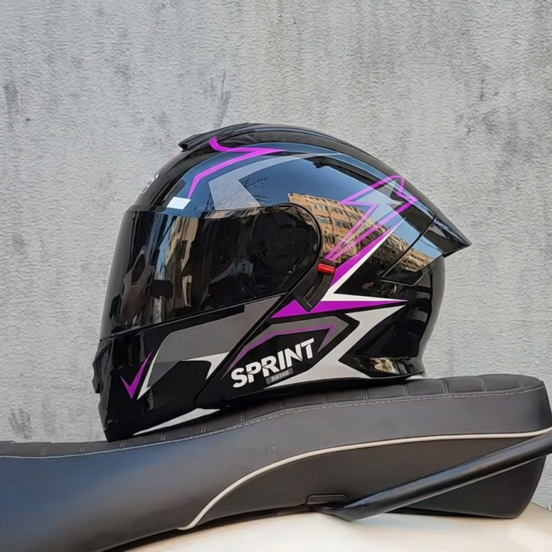 DOT Approved Modular Flip Up F - Modular Flip Up Motorcycle Helmet Dot Approved ulasan dan harga