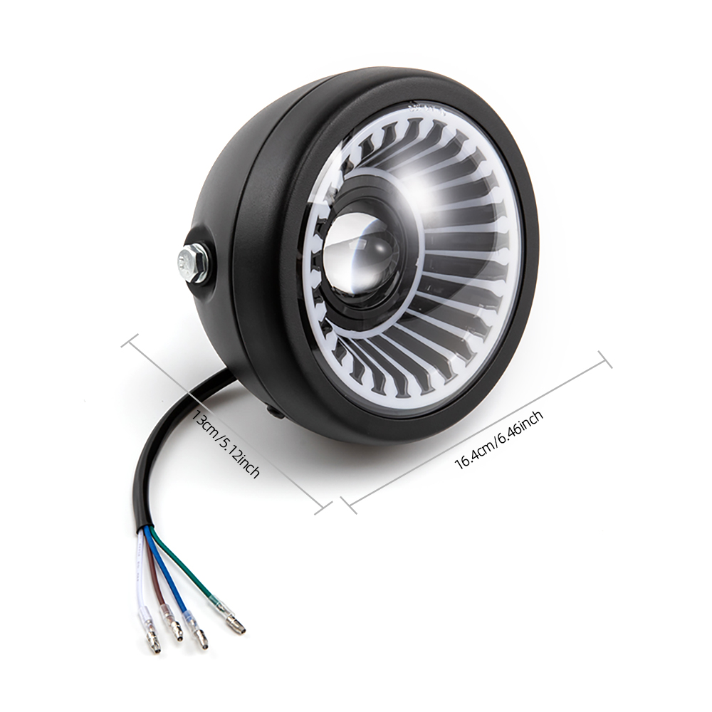 Motorcycle 6.5 Inch Universal  - Universal Motorcycle Led Headlight Projector ulasan dan harga