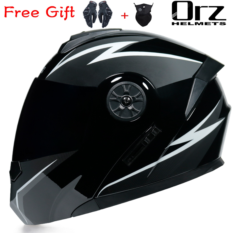 ORZ-161 Latest DOT Approved Sa - Modular Flip Up Motorcycle Helmet Dot Approved ulasan dan harga
