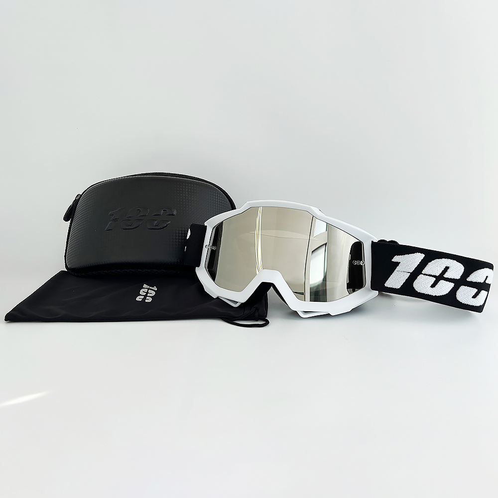 A Set Of Motocross Goggle Glas - Off Road Motocross Helmet Goggles Set ulasan dan harga