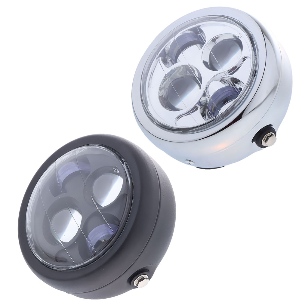 Universal Round Motorcycle Hea - Universal Motorcycle Led Headlight Projector ulasan dan harga
