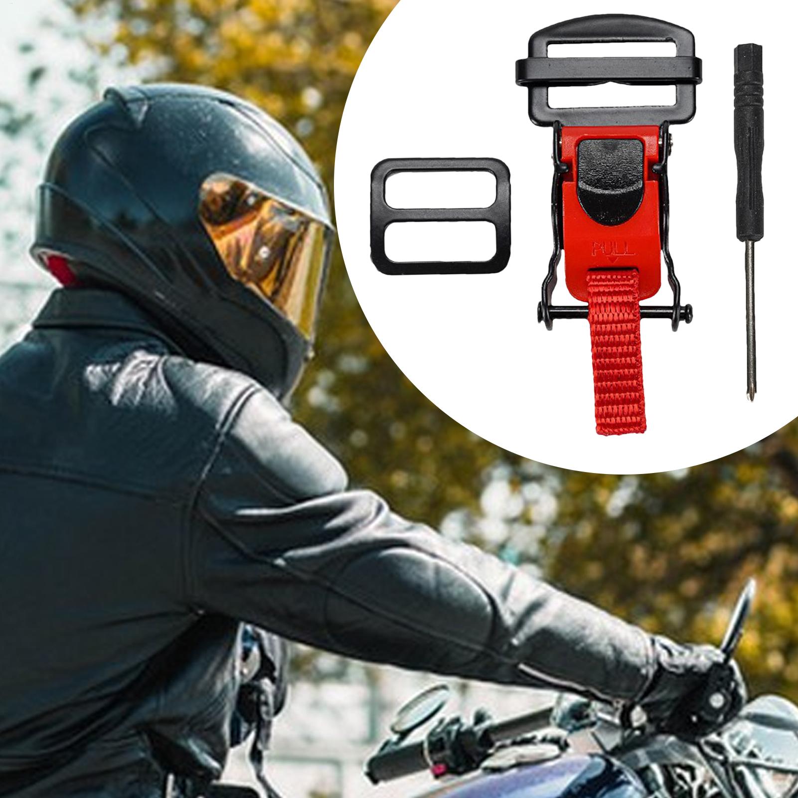 Motorcycle Helmets Quick Relea - Quick Release Buckle Motorcycle Helmet ulasan dan harga