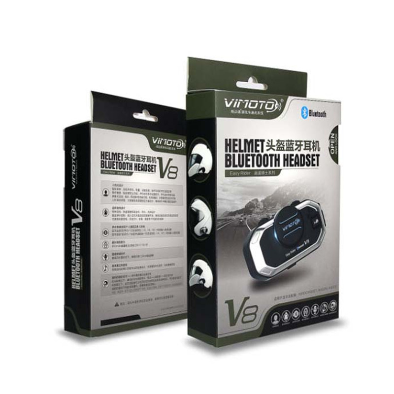 Vimoto V8 Motorcycle Helmet He - Full Face Motorcycle Helmet With Bluetooth ulasan dan harga