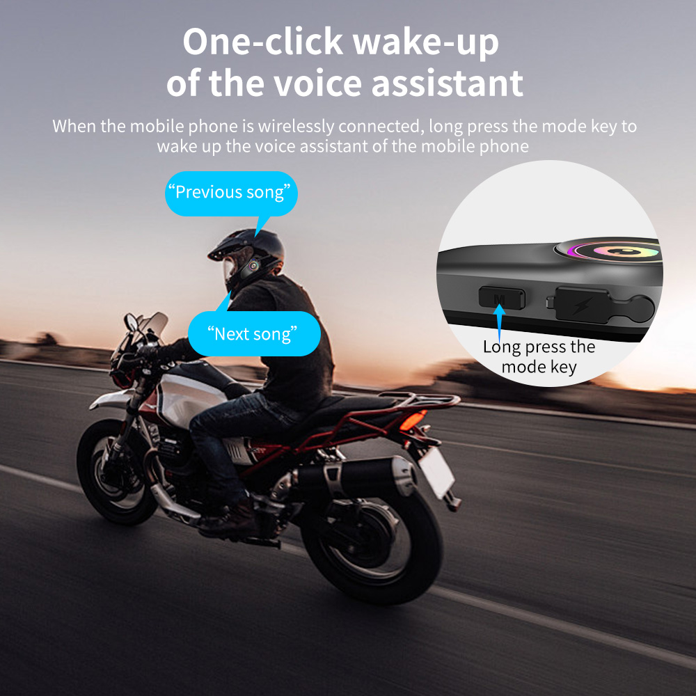 G1 Motorcycle Headset: 2-Perso - Universal Motorcycle Helmet Intercom Headset ulasan dan harga