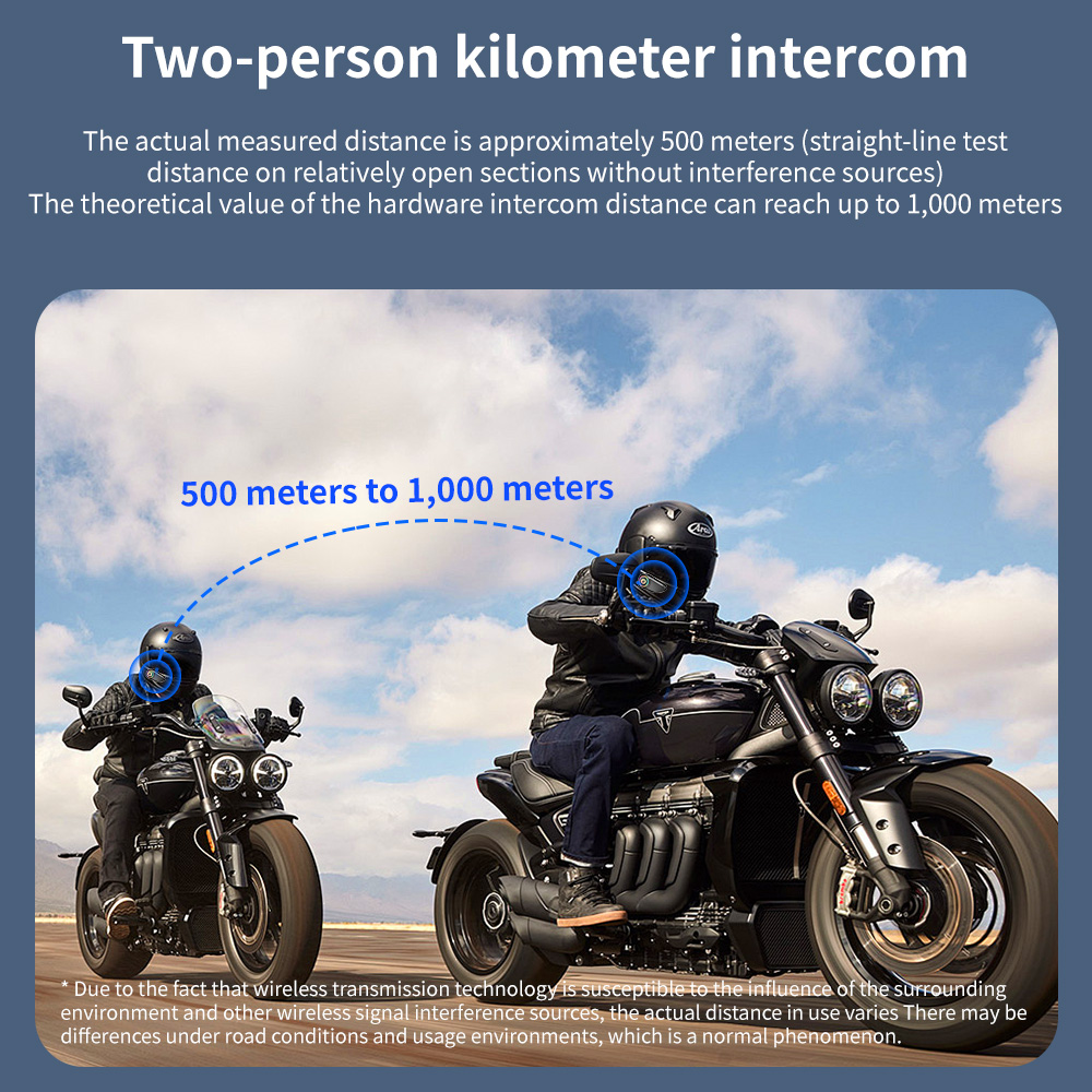 G1 Motorcycle Headset: 2-Perso - Universal Motorcycle Helmet Intercom Headset ulasan dan harga