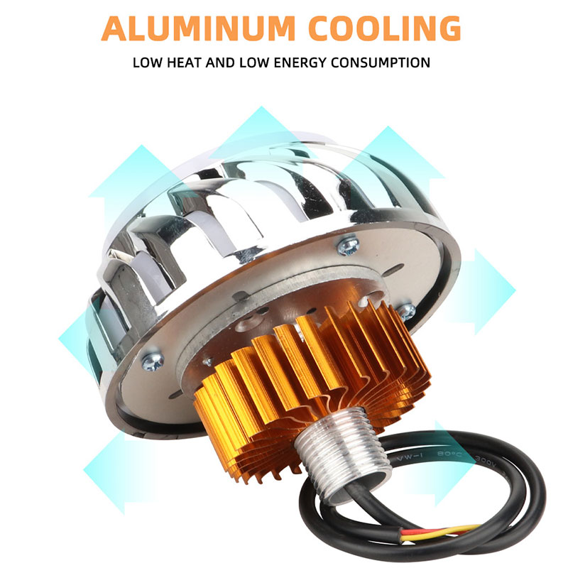 1pcs Car Motorcycle Headlight  - Universal Motorcycle Led Headlight Projector ulasan dan harga