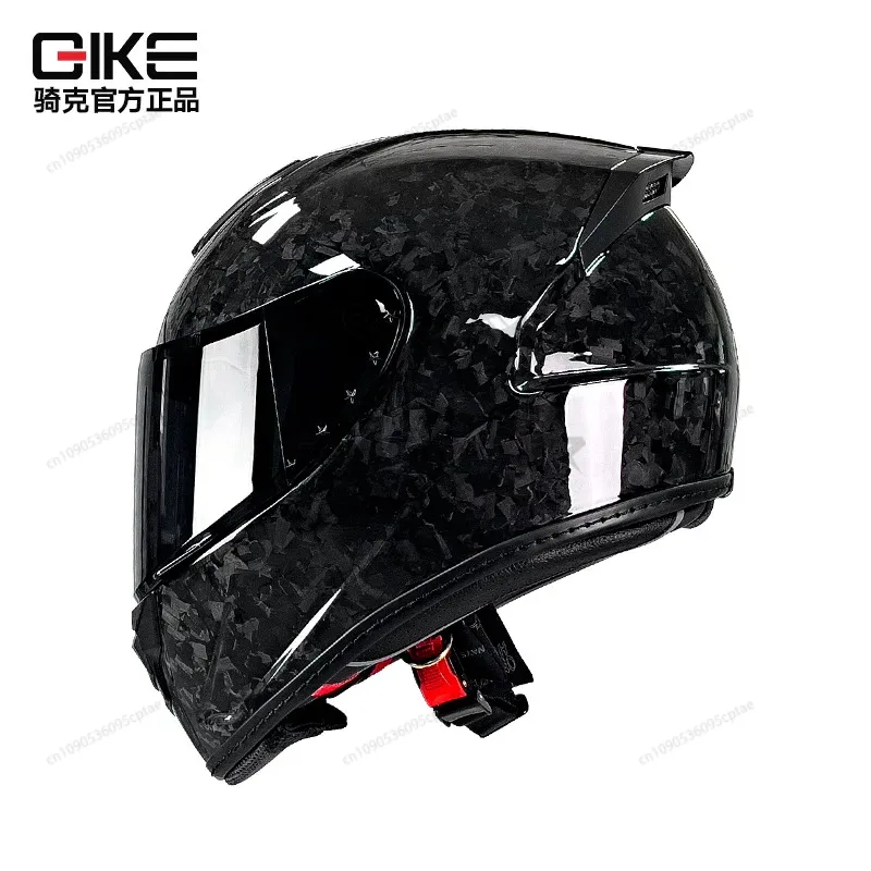 QIKE Carbon Fiber Motorcycle H - Carbon Fiber Lightweight Motorcycle Helmet ulasan dan harga