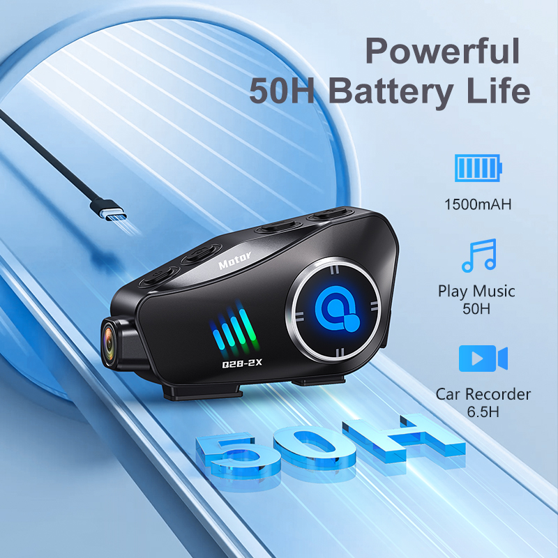 The New Q28-2X Motorcycle Helm - Universal Motorcycle Helmet Intercom Headset ulasan dan harga