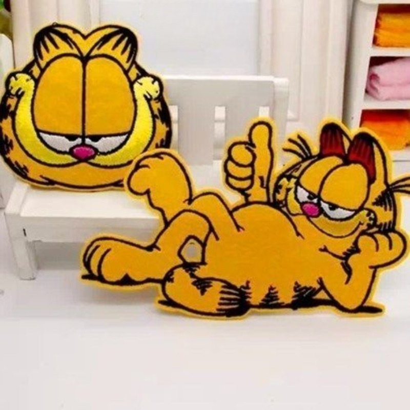 Garfield Embroidered Cloth Sti - Atv Parts ulasan dan harga